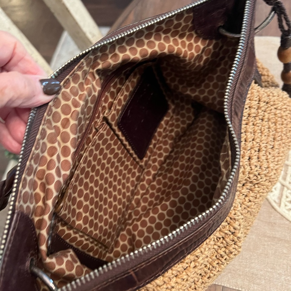 Brown Woven Handbag - Picture 4 of 4